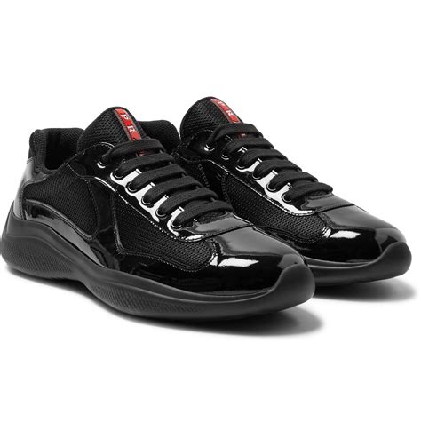 prada shoes all black